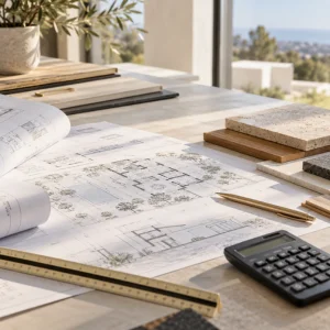 Planos y presupuesto para la construcción de una vivienda unifamiliar